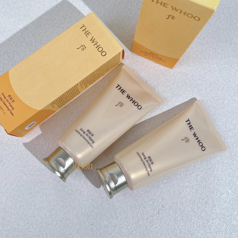 The Whoo Gongjinhyang Clarifying Cleansing Foam